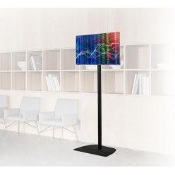 B-tech Uniwersalny statyw do monitora z wysięgnikiem 1,6 m, Vesa 100x100 BT8570/BB